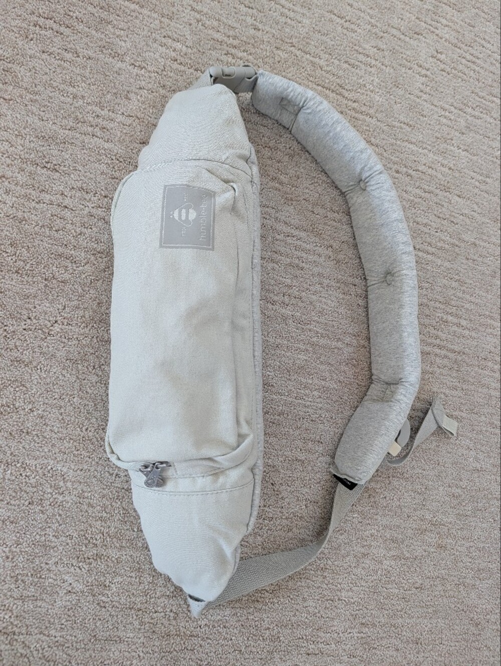 Light Gray Humblebee Nursing Sling